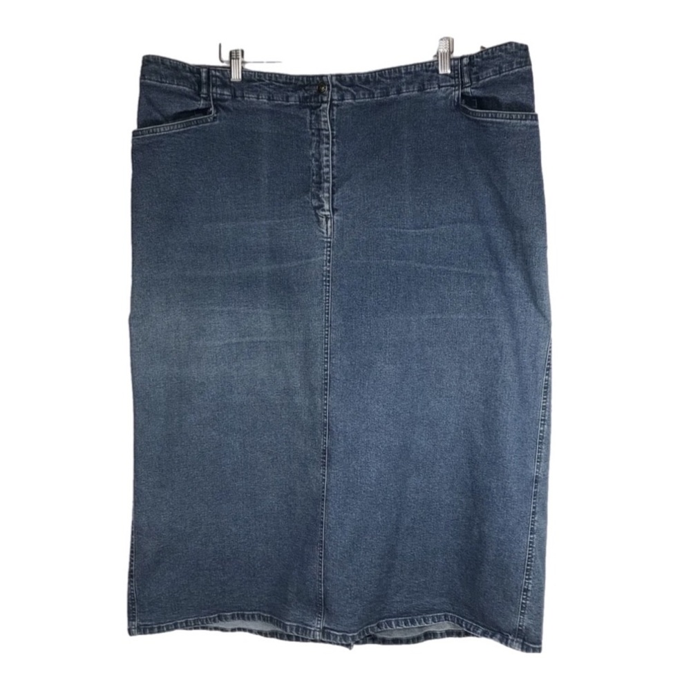 Penman’s Plus Denim Skirt Stretch Sz 3XL